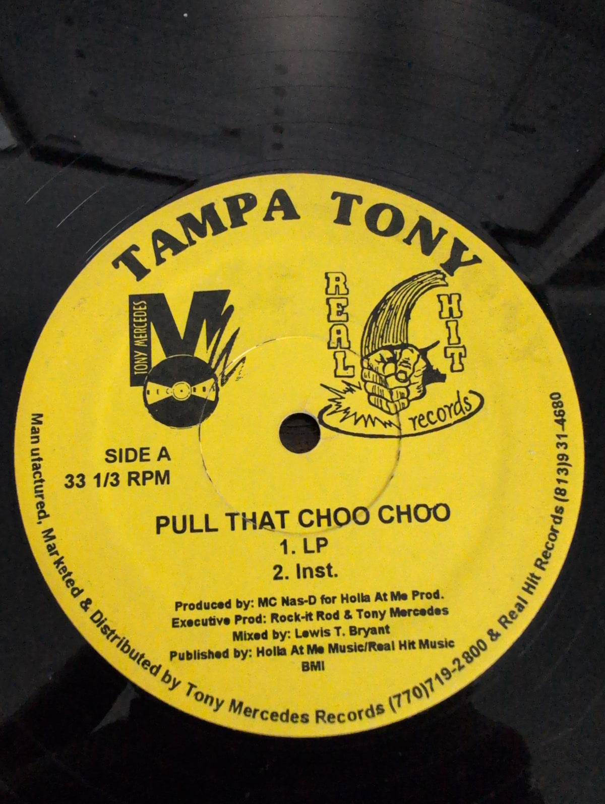 Tampa Tony- pull that choo chop