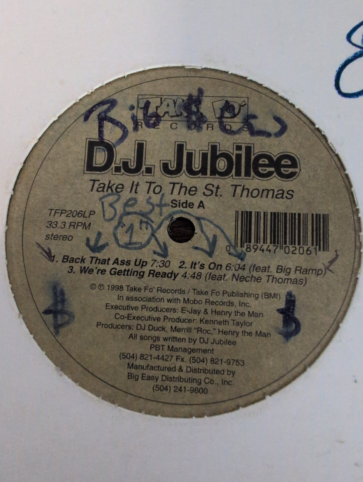 DJ Jubilee - take it to the St. Thomas